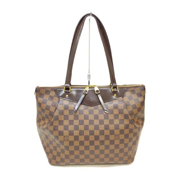 100% Authentic Louis Vuitton Brown Damier Tote Bag - Picture 1 of 9